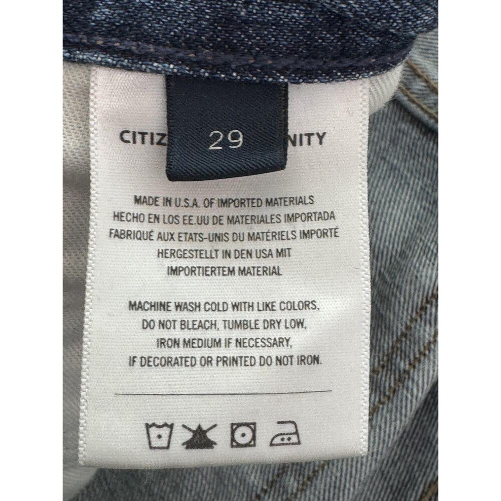 Citizens Of Humanity Charlotte Straight Leg Jeans Women 29 Medium Blue High Rise - Picture 5 of 11